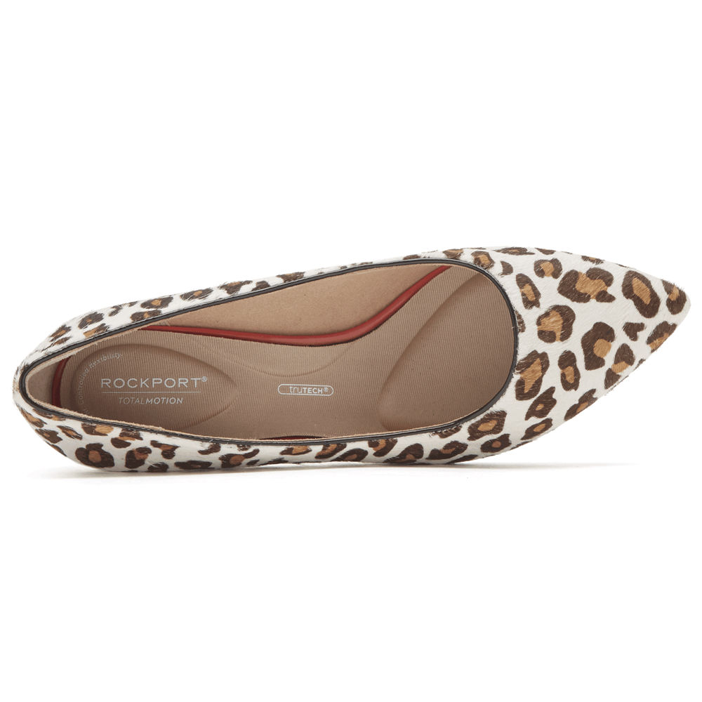 Rockport Singapore Womens Pumps - Total Motion Kalila Leopard - MC0231689